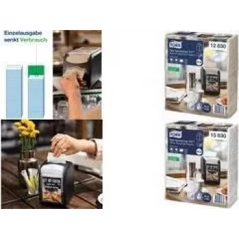 Tork Xpressnap Fit baltos servetėlės dozatoriui, 2 sluoksnių, N14 dozatorių sistemai (15830)