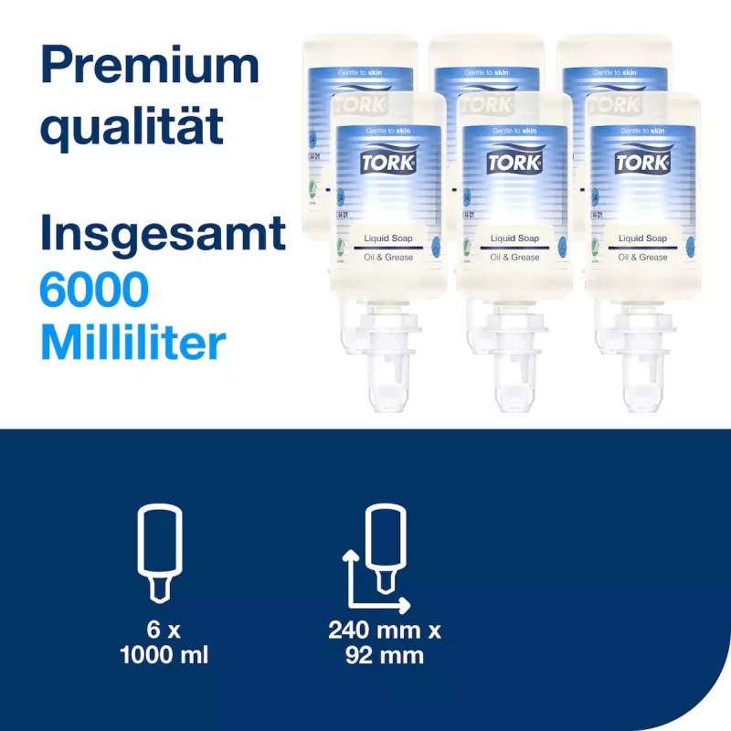 TORK riebalus tirpinantis skystas muilas 1 L (424401)