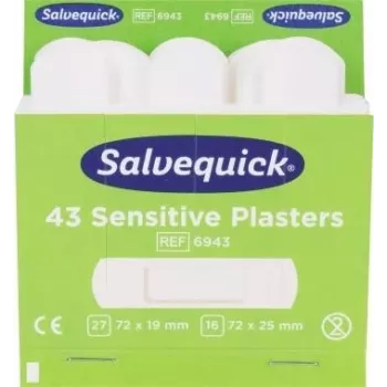 SÖHNGEN Salvequick neaustinės medžiagos pleistrų juostelės, 43 vnt., odos spalvos, hipoalerginės, be latekso 1009943