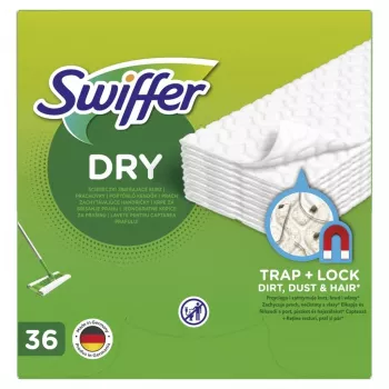 Swiffer Sweeper Sauso šlavimo šluostės, 36 vnt.