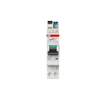 ABB DSX301CA-B10/0.03 RCBO, 1P+N, B10, 30mA, 6kA, 1 modulis 2CSR255165R1105