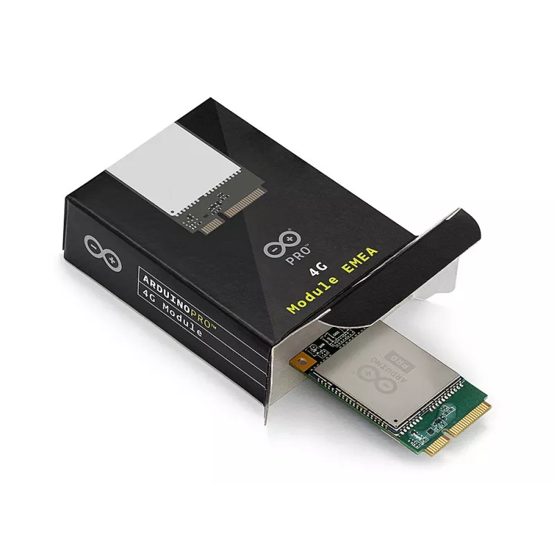 Arduino Pro 4G Module EMEA, Quectel Cat.4 LTE modemo plėtimo modulis Portenta plokštėms (TPX00201)