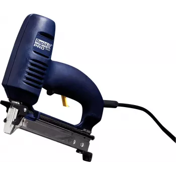 Rapid PRO R553 elektrinis segiklis ir vinukas, mėlynas, 230V, naudoja 53 serijos kabelius ir 8 tipo vinis 10642901