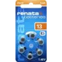 Renata ZA13.DP6 0HG cinko-oro baterija klausos aparatams PR48, 1,4 V, 305 mAh, 6 vnt. pakelyje