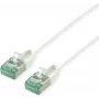 ROLINE RM U/FTP Cat.6A/Class EA plonas pataisymo kabelis, baltas, 0,15 m 21.45.3360