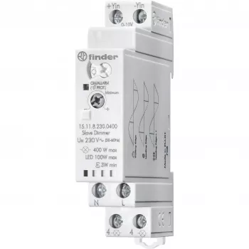Finder elektroninis dimerio šeimos modulis (slave) 230V AC 400W 15.11.8.230.0400