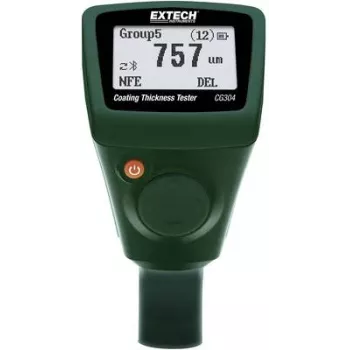 Extech CG304 dangų storio matuoklis 0-2000 µm su Bluetooth ir USB