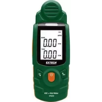 Extech VFM200 formaldehido ir TVOC matuoklis su temperatūros ir drėgmės funkcija