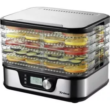 Trisa Healthy Snack 7772.751 maisto džiovintuvas | 5 padėklai, skaitmeninis laikmatis, 250 W