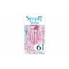 Gillette Simply Venus 3 vienkartinės skustuvės moterims - 3 peiliukai, MoistureRich juostelė, 6 vnt.