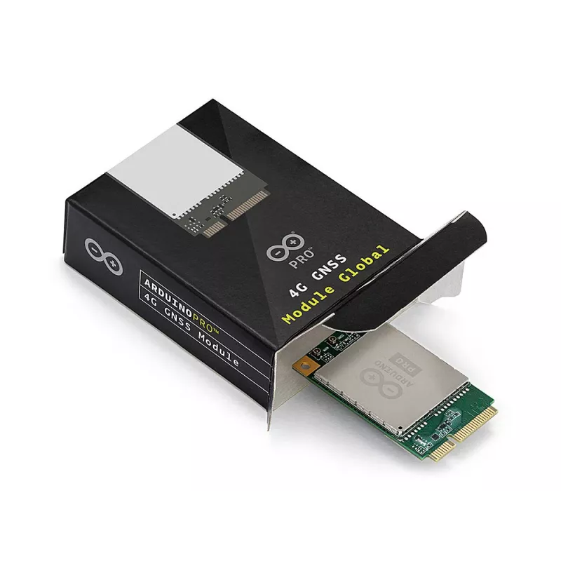 Arduino Pro 4G GNSS Module Global, Quectel Cat.4 LTE modemas su GNSS, plėtimo modulis Portenta plokštėms (TPX00200)