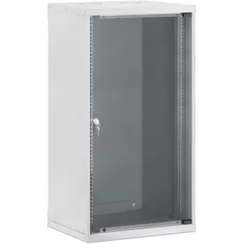 Intellinet 19 inch tinklo sieninė spinta, Basic Line, 20U, 400 mm gylio, pilka 716741