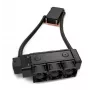 Dynatron L36 1U aktyvus skysčio aušintuvas CPU, skirtas AMD SP6/TR5, 300W TDP, varinė šalčio plokštė, 40 mm dviejų rutulinių guolių ventiliatorius, 10000 RPM