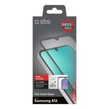 SBS MOBILE SBS Glas SP Full Cover Galaxy A16 (TESCRFCSAA16) ekrano apsauginė plėvelė