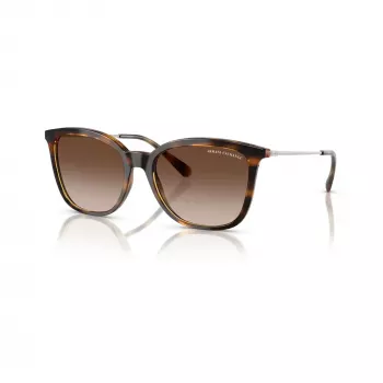 Armani Exchange AX4151S moteriški akiniai nuo saulės, rudi Havana rėmeliai, rudi gradientiniai lęšiai, 55 mm AX4151S821313