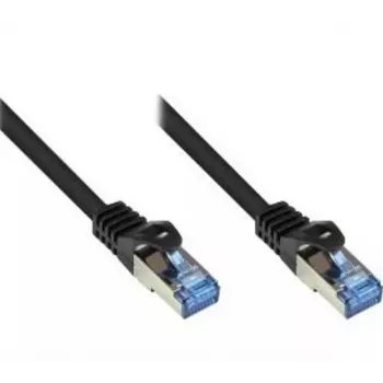 ESTARS Dätwyler Uninet 7702 FRNC Cat 6A S/STP komutacinis kabelis su Hirose TM31 RJ45, juodas, 1,5 m (ES1.7.0150BK)