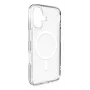 PURO Cover apsauginis dėklas Apple iPhone 17, permatomas baltas, suderinamas su MagSafe