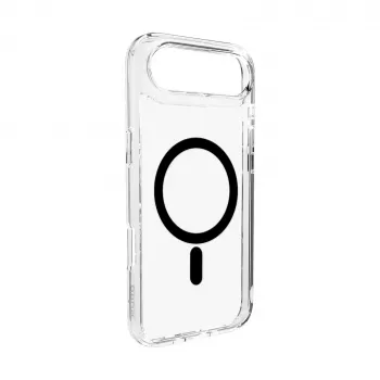 PURO LITEM apsauginis dėklas Apple iPhone 17 Air, juodas ir permatomas PUIPC1766LITEMBLK