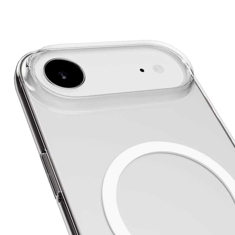 PURO Clear dėklas Apple iPhone 17 Air - atsparus įbrėžimams, MagSafe, permatomas PUIPC176603MAGTRGRS