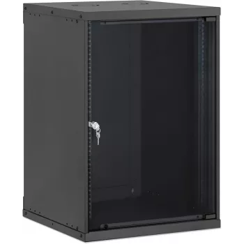 Intellinet 19 inch tinklo spintelė, montuojama ant sienos, Basic Line, 15U, 560 mm gylio, juoda RAL 9005 (716772)