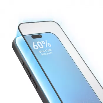 SBS Anti Blue Full Cover grūdintas stiklas ekrano apsaugai, skirtas iPhone 18 Pro Max