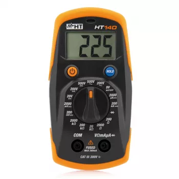 HT Instruments HT14D skaitmeninis multimetras CAT III 300 V, CAT II 600 V, 2000 rodmenų 1010160
