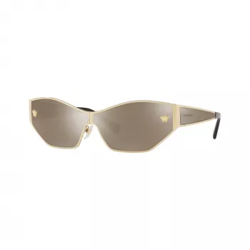 Versace moteriški akiniai nuo saulės VE2205-12525A auksiniai/pilki 67mm