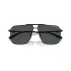 Armani Exchange vyriški kvadratiniai akiniai nuo saulės AX2050S609980 matinė juoda / tamsiai pilka 60mm
