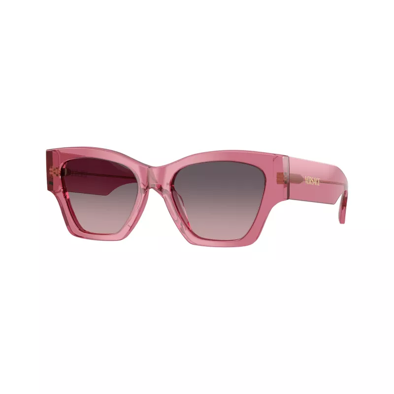 Versace moteriški akiniai nuo saulės VE4492U551646 Havana ruda kvadratiniai 53mm