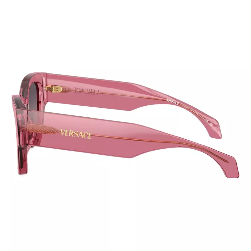 Versace moteriški akiniai nuo saulės VE4492U551646 Havana ruda kvadratiniai 53mm