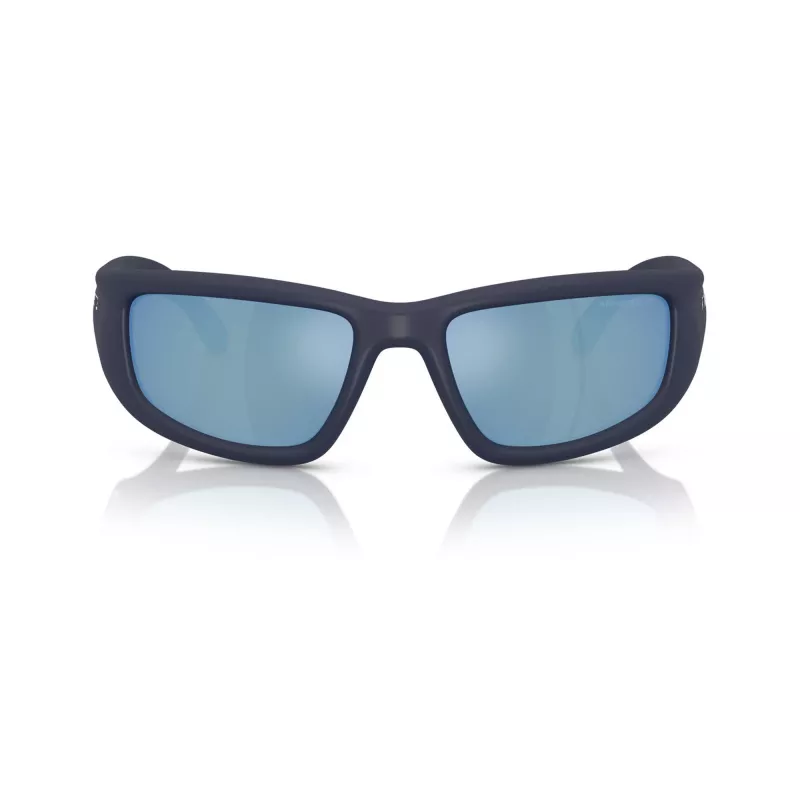 Arnette AN4358 275922 vyriški stačiakampiai akiniai nuo saulės, matiniai juodi rėmeliai, pilki lęšiai, 58 mm