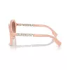Burberry BE4389-406113 moteriški akiniai nuo saulės, tamsaus havajinio rašto rėmelis, rudi gradientiniai lęšiai, 55/16/140 mm