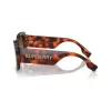 Burberry BE4410-331613 moteriški katės akies formos akiniai nuo saulės, Havana/ruda gradientinė, 52/18/140 mm