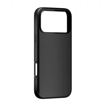 PURO Icon Magnetic dėklas, skirtas Apple iPhone 17 Pro Max, juodas, suderinamas su MagSafe