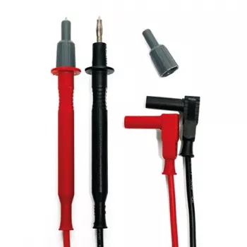 HT Instruments 4413-2 saugos matavimo laidai, 2 m, CAT IV 1000V, 10 A, raudoni/juodi 1003090