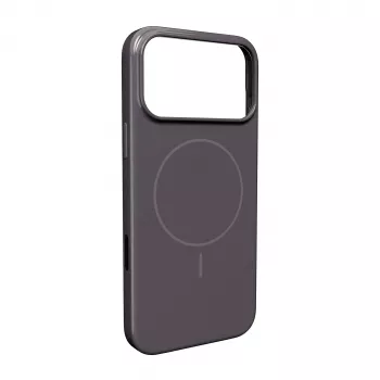 PURO Pulse Cover dėklas Apple iPhone 17 Pro Max, pilkas, suderinamas su MagSafe