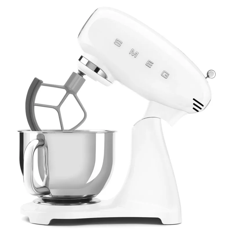 Smeg SMF05WHEU 50-ųjų stiliaus stalinis mikseris, baltas