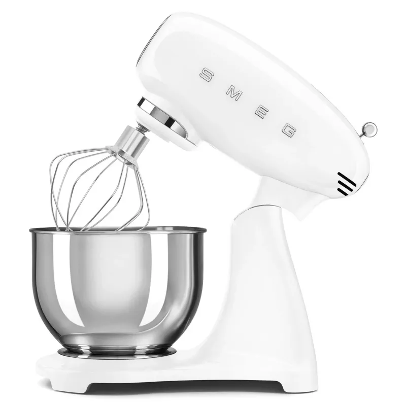 Smeg SMF05WHEU 50-ųjų stiliaus stalinis mikseris, baltas