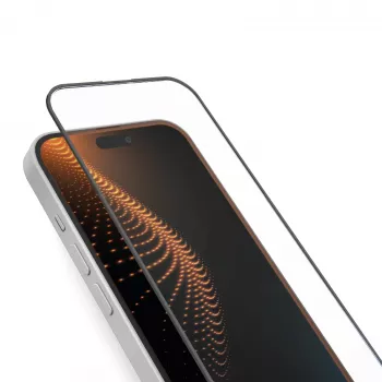 SBS Mobile grūdintas stiklas ekrano apsauga Apple iPhone 16 / iPhone 15 / iPhone 15 Pro - 9H kietumas, atsparus įbrėžimams, oleofobinė, be burbuliukų, 1 vnt. TED3OSCRGLIP1661
