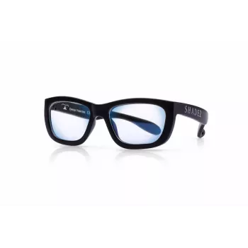 SHADEZ Blue Light Black Teeny vaikiški mėlynos šviesos blokuojantys akiniai, 3-7 metų