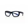 SHADEZ Blue Light Black Teeny vaikiški mėlynos šviesos blokuojantys akiniai, 3-7 metų