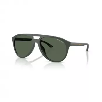Armani Exchange AX4156SU 83777 vyriški akiniai nuo saulės, matiniai juodi / tamsiai pilki, 59 mm