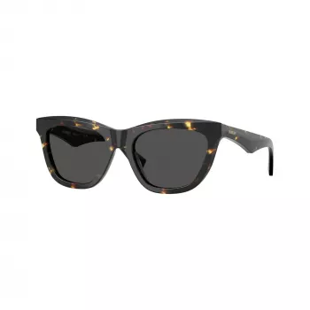 Burberry BE4435F412187 moteriški kvadratiniai akiniai nuo saulės, Havana/Dark Grey, 53 mm