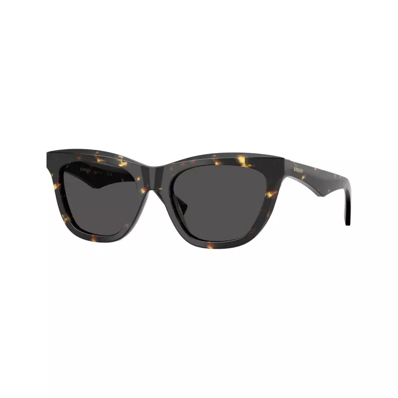 Burberry BE4435F412187 moteriški kvadratiniai akiniai nuo saulės, Havana/Dark Grey, 53 mm