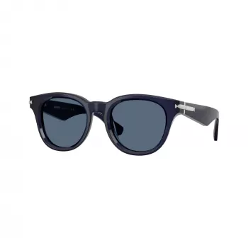 Burberry BE4439-412080 vyriški kvadratiniai acetatiniai akiniai nuo saulės, Havana/Dark Grey, 51mm