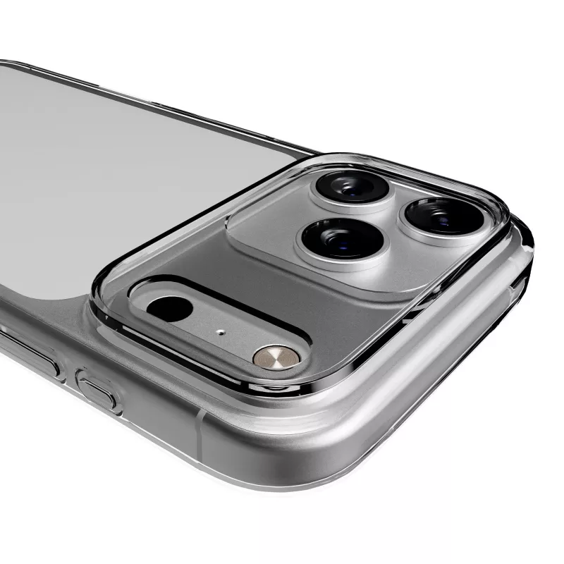 PURO dėklas Apple iPhone 17 Pro Max permatomas TPU itin plonas 0,3 Nude