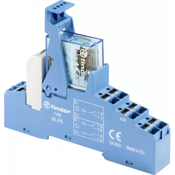 Finder 48.P8.7.024.4050 sąsajos relė 24 V DC 2 CO 10 A
