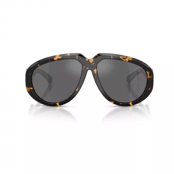 Burberry BE4479U moteriški katės akies formos saulės akiniai, šviesaus havajiečių atspalvio rėmeliai, pilki gradientiniai lęšiai, 58 mm BE4479U41066G