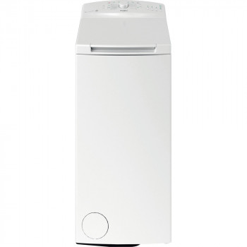 Whirlpool TDLR6240LEUN viršutinio pakrovimo skalbimo mašina, 6 kg, 1200 aps./min, balta