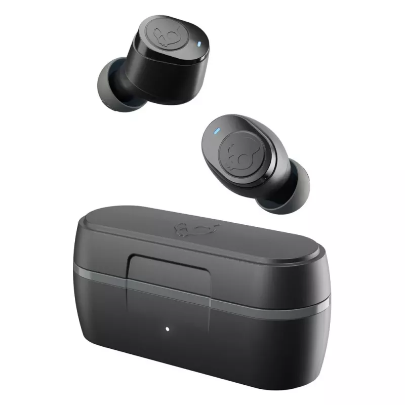 Skullcandy Jib True belaidės ausinės su mikrofonu, Bluetooth 5.0, pasyvus triukšmo izoliavimas, True Black (S2JTW-N740)